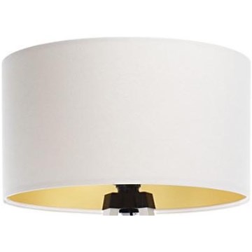 Paralume universale STANDART E27 diametro 45 cm bianco/oro