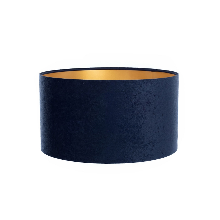 Paralume universale STANDART E27 diametro 45 cm blu/oro