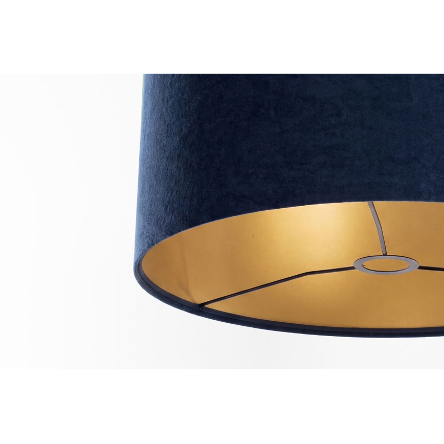 Paralume universale STANDART E27 diametro 45 cm blu/oro