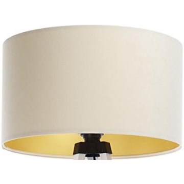 Paralume universale STANDART E27 diametro 45 cm color crema/oro