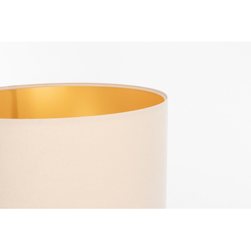 Paralume universale STANDART E27 diametro 45 cm color crema/oro