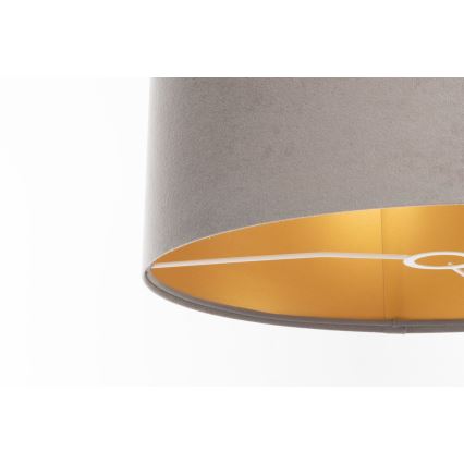 Paralume universale STANDART E27 diametro 45 cm grigio/oro