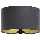 Paralume universale STANDART E27 diametro 45 cm grigio/oro