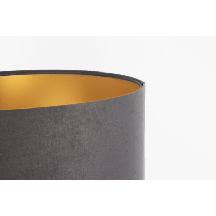Paralume universale STANDART E27 diametro 45 cm grigio/oro