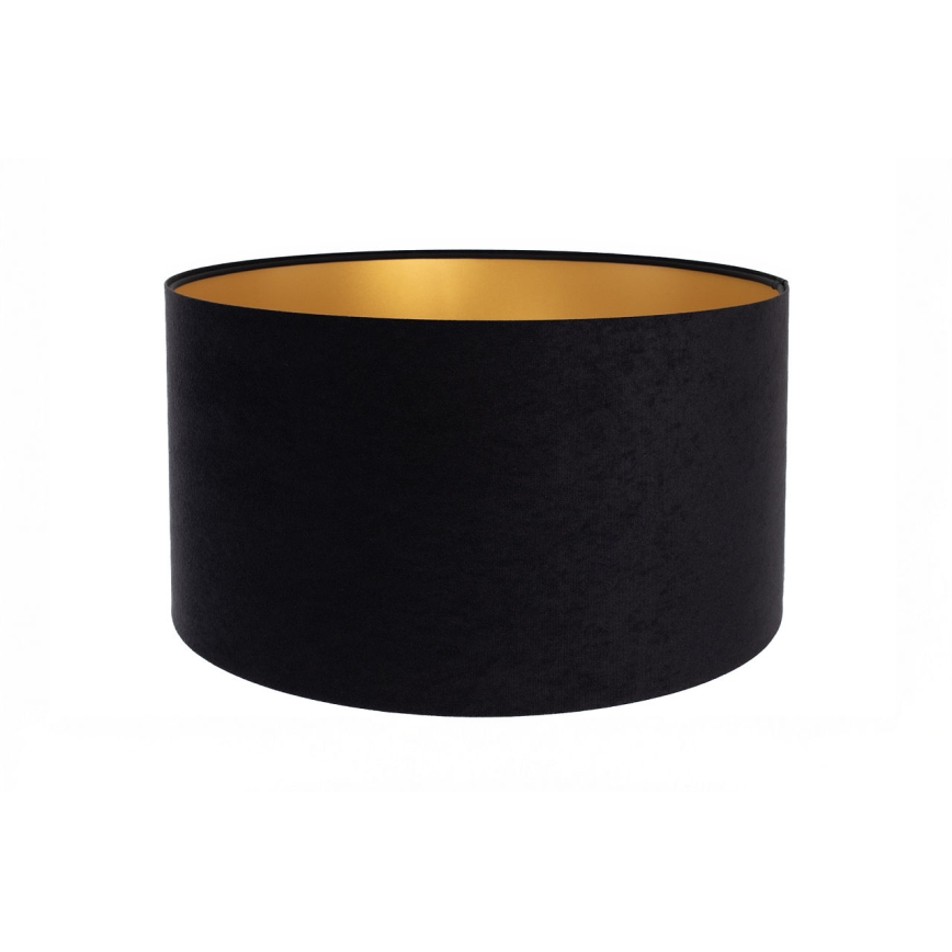 Paralume universale STANDART E27 diametro 45 cm nero/oro