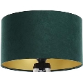 Paralume universale STANDART E27 diametro 45 cm verde/oro