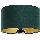 Paralume universale STANDART E27 diametro 45 cm verde/oro