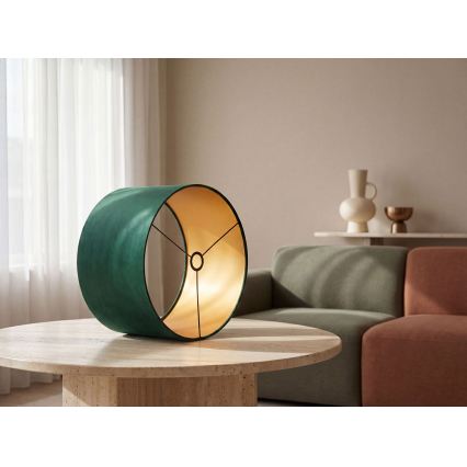 Paralume universale STANDART E27 diametro 45 cm verde/oro