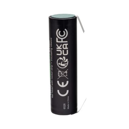 PATONA - Accumulatore 18650 Li-lon 3000mAh PREMIUM 3,7V con terminali a striscia per  saldatura