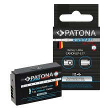 PATONA - Accumulatore Canon LP-E17 1050mAh Li-Ion Platinum Decodificato