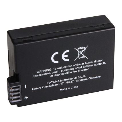 PATONA - Accumulatore Canon LP-E8 1140mAh Li-Ion Premium