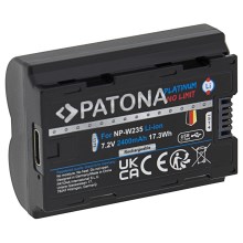 PATONA - Accumulatore Fuji NP-W235 2400mAh Li-Ion Platinum USB-C di ricarica X-T4