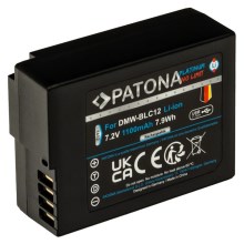 PATONA - Accumulatore Panasonic DMW-BLC12 1100mAh Li-Ion Platinum USB-C di ricarica