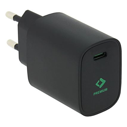 PATONA - Adattatore di ricarica USB-C Power delivery 20W/230V nero