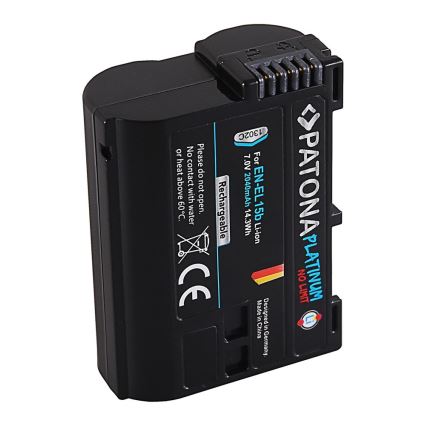 PATONA - Bateria Nikon EN-EL15B 2040mAh Li-Ion Platinum