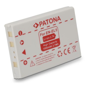 PATONA - Bateria Nikon EN-EL5 1000mAh Li-Ion