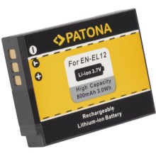 PATONA - Bateria Nikon ENEL12 800mAh Li-Ion