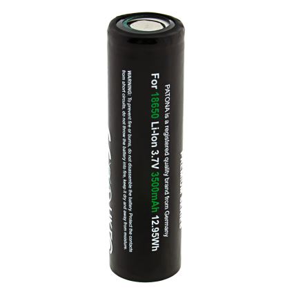 PATONA - Batteria 18650 Li-ion 3500 mAh PREMIUM 3,7V