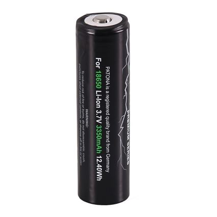 PATONA - Batteria 18650 Li-lon 3350mAh PREMIUM 3,7V