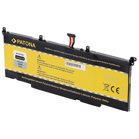 PATONA - Batteria Asus S5V/ZX60V 3400mAh Li-Pol 15,2V B41N1526