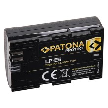 PATONA - Batteria Canon LP-E6 2000mAh Li-Ion Protect