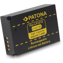 PATONA - Batteria Canon LPE12 800mAh Li-Ion