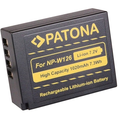 PATONA - Batteria Fuji NP-W126 1020mAh Li-Ion