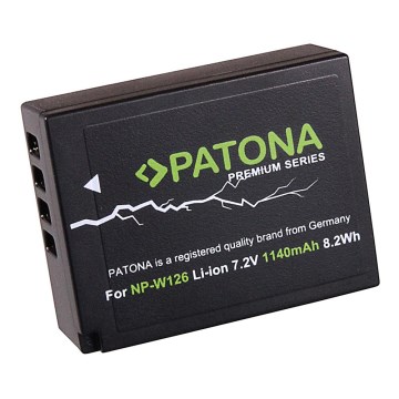 PATONA - Batteria Fuji NP-W126 1140mAh Li-Ion Premium