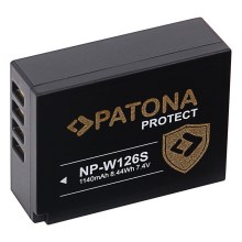PATONA - Batteria Fuji NP-W126S 1140mAh Li-Ion Protect