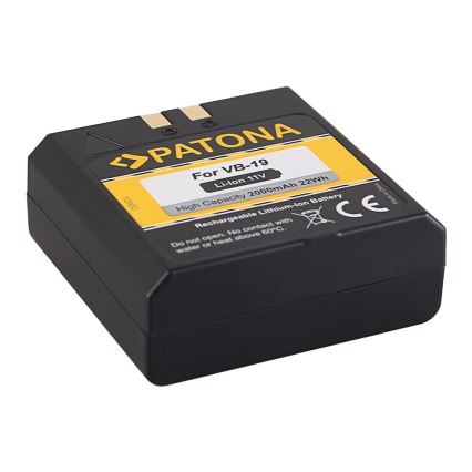 PATONA - Batteria GODOX VB18/VB19 2000mAh Li-Ion 11V