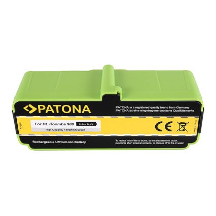 PATONA - Batteria iRobot Roomba 980 5200mAh 14.4V Li-lon