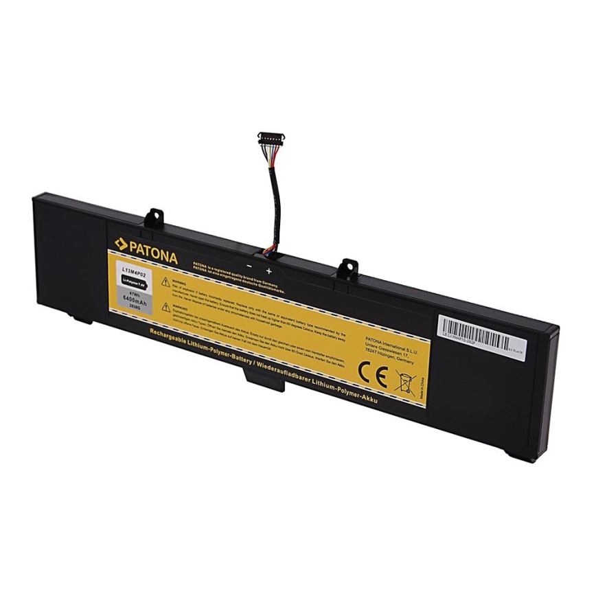 PATONA - Batteria LENOVO Y50-70 6400mAh Li-Pol 7,4V