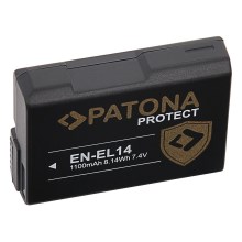 PATONA - Batteria Nikon EN-EL14 1100mAh Li-Ion Protect