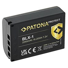 PATONA - Batteria Olympus BLX-1 2250mAh agli ioni di litio Protect OM-1