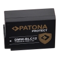 PATONA - Batteria Panasonic DMW-BLC12 E 1100mAh Li-Ion Protect
