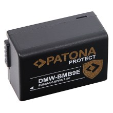 PATONA - Batteria Panasonic DMW-BMB9 895mAh Li-Ion 7,4V Protect