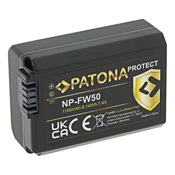 PATONA - Batteria per Sony NP-FW50 1100 mAh Li-Ion Protect