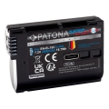 PATONA - Batteria Platinum Li-Ion 2600 mAh per Nikon EN-EL15C con USB-C