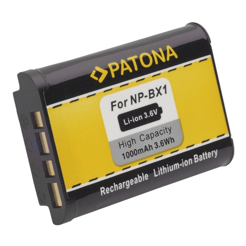 PATONA - Batteria Sony NP-BX1 1000mAh Li-Ion