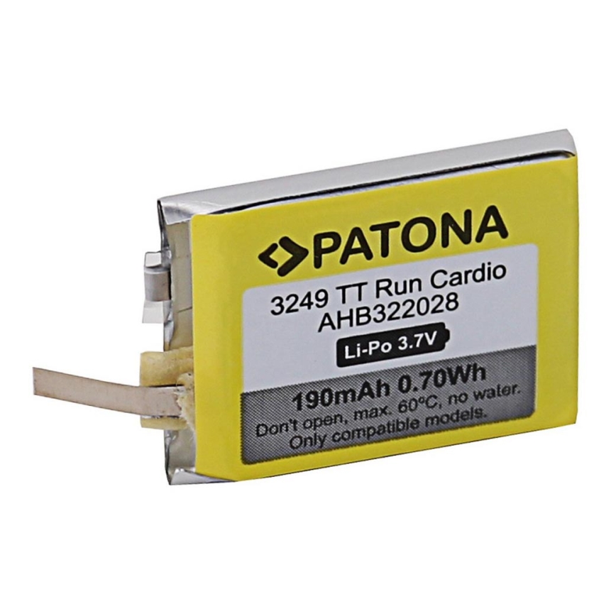 PATONA - Batteria TomTom Runner Cardio 190mAh Golfer 1/Multisport