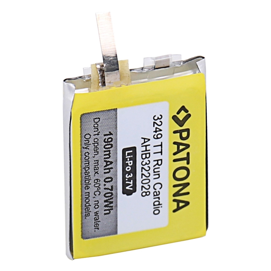 PATONA - Batteria TomTom Runner Cardio 190mAh Golfer 1/Multisport