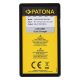 PATONA - Caricabatterie Dual Sony NP-F970/F960/F950 USB