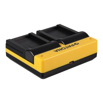 PATONA - Caricatore Foto Dual Quick Canon LP-E12 USB