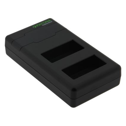 PATONA - Caricabatterie rapido Dual per Fuji NP-W126 + cavo USB-C 0,6m