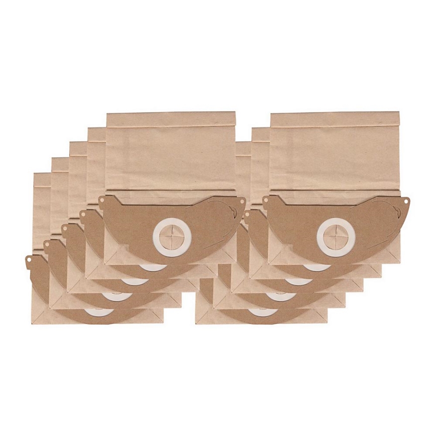 PATONA - Sacchetti per aspirapolvere KÄRCHER 2111/A2004/A2120/ME4000 carta  - 10 pz | Luciamo
