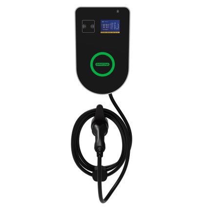 PATONA - Stazione di ricarica con display LCD per auto elettriche 11kW/400V/16A IP54