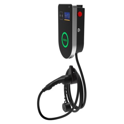 PATONA - Stazione di ricarica con display LCD per auto elettriche 11kW/400V/16A IP54