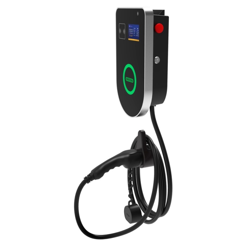 PATONA - Stazione di ricarica con display LCD per auto elettriche 11kW/400V/16A IP54