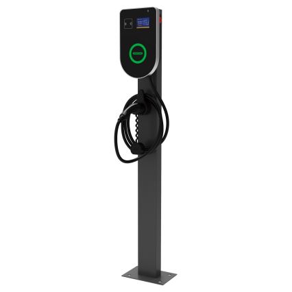 PATONA - Stazione di ricarica con display LCD per auto elettriche 11kW/400V/16A IP54