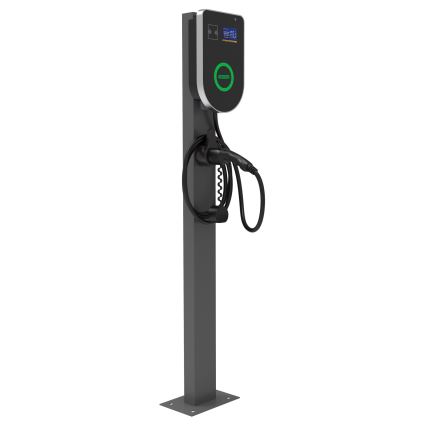 PATONA - Stazione di ricarica con display LCD per auto elettriche 11kW/400V/16A IP54